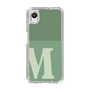 Slim Protection Case［ Original - initial two tone - M green ］