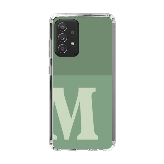 Slim Protection Case［ Original - initial two tone - M green ］