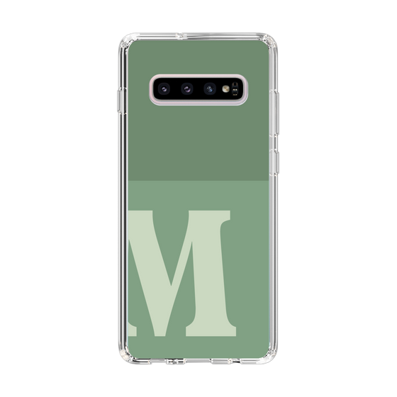 Slim Protection Case［ Original - initial two tone - M green ］