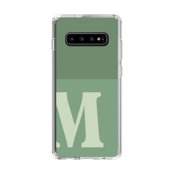 Slim Protection Case［ Original - initial two tone - M green ］