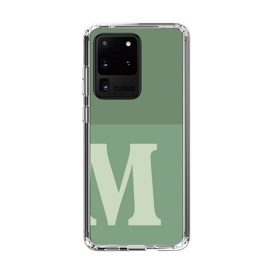 Slim Protection Case［ Original - initial two tone - M green ］