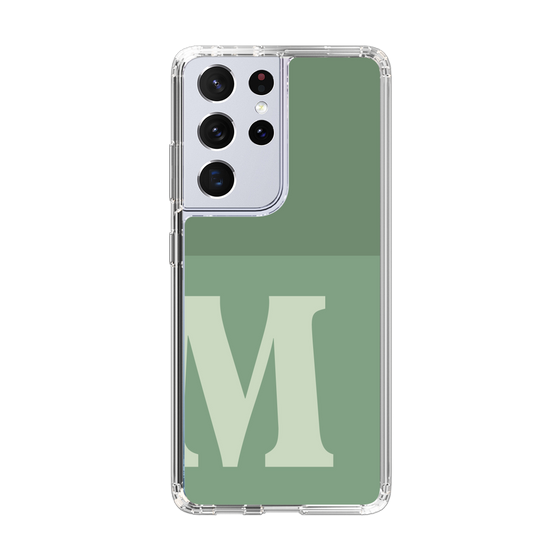 Slim Protection Case［ Original - initial two tone - M green ］