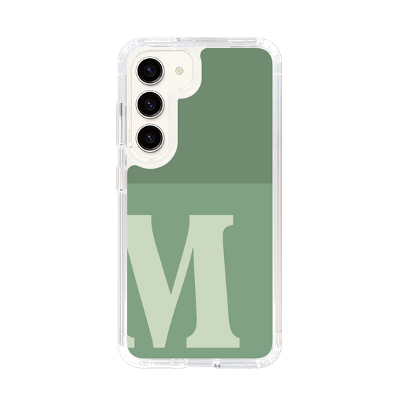Slim Protection Case［ Original - initial two tone - M green ］