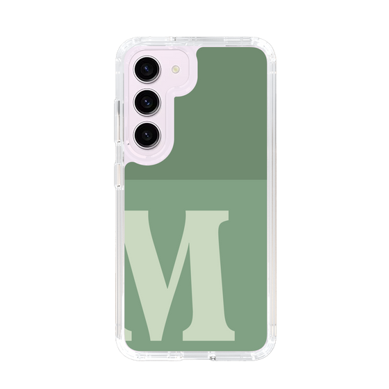 Slim Protection Case［ Original - initial two tone - M green ］