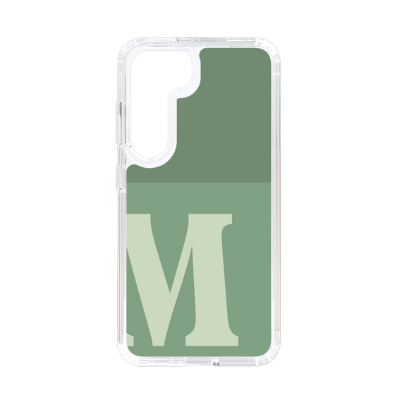 Slim Protection Case［ Original - initial two tone - M green ］
