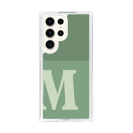 Slim Protection Case［ Original - initial two tone - M green ］