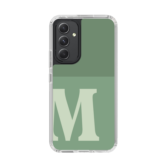 Slim Protection Case［ Original - initial two tone - M green ］