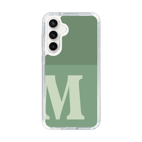 Slim Protection Case［ Original - initial two tone - M green ］
