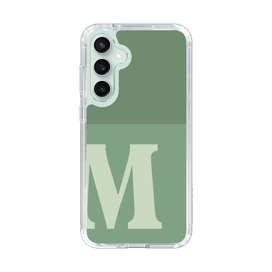 Slim Protection Case［ Original - initial two tone - M green ］