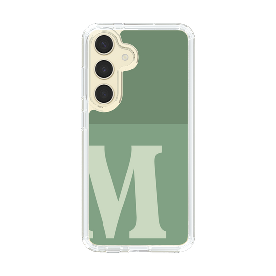 Slim Protection Case［ Original - initial two tone - M green ］