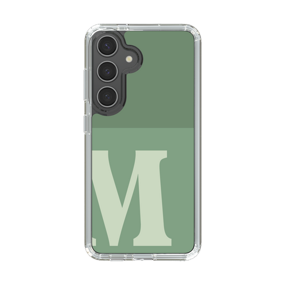 Slim Protection Case［ Original - initial two tone - M green ］