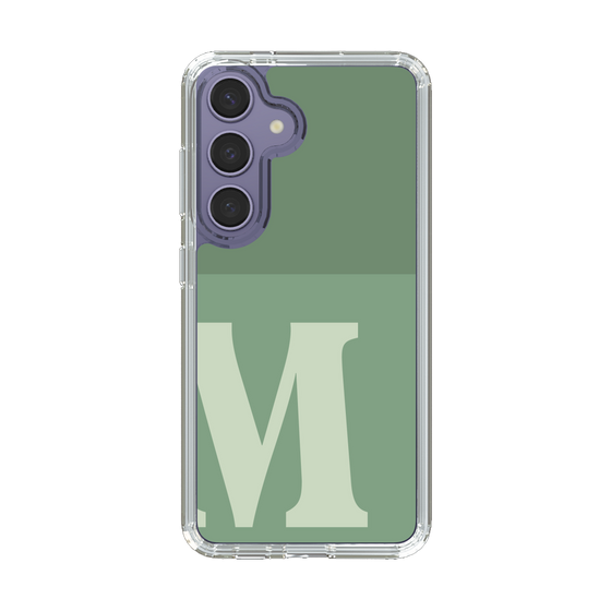 Slim Protection Case［ Original - initial two tone - M green ］
