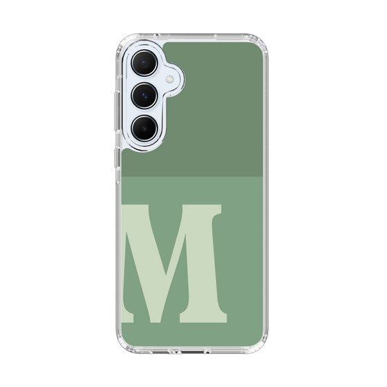 Slim Protection Case［ オリジナル - initial two tone - M green ］