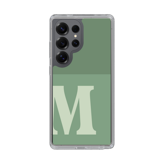 Slim Protection Case［ Original - initial two tone - M green ］
