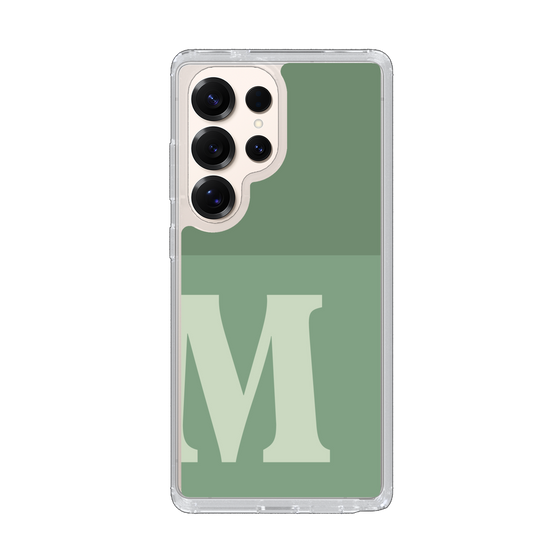 Slim Protection Case［ Original - initial two tone - M green ］