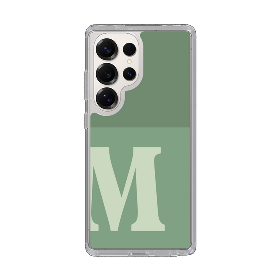 Slim Protection Case［ Original - initial two tone - M green ］