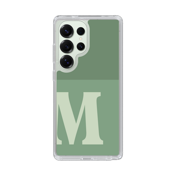 Slim Protection Case［ Original - initial two tone - M green ］
