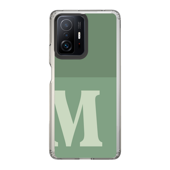 Slim Protection Case［ Original - initial two tone - M green ］