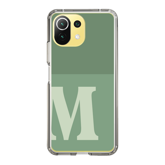 Slim Protection Case［ Original - initial two tone - M green ］