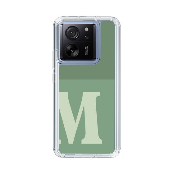 Slim Protection Case［ Original - initial two tone - M green ］