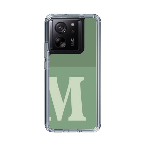 Slim Protection Case［ Original - initial two tone - M green ］