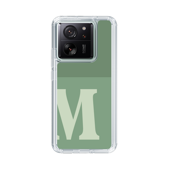 Slim Protection Case［ Original - initial two tone - M green ］