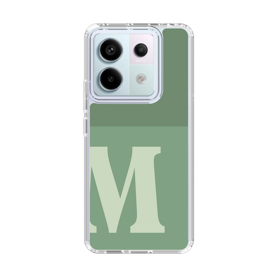 Slim Protection Case［ Original - initial two tone - M green ］