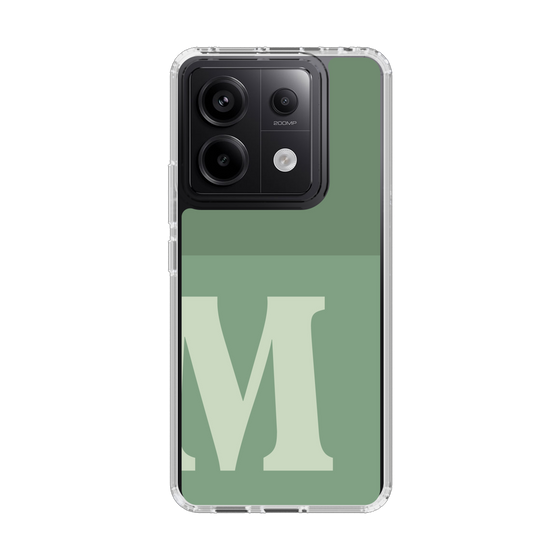 Slim Protection Case［ Original - initial two tone - M green ］