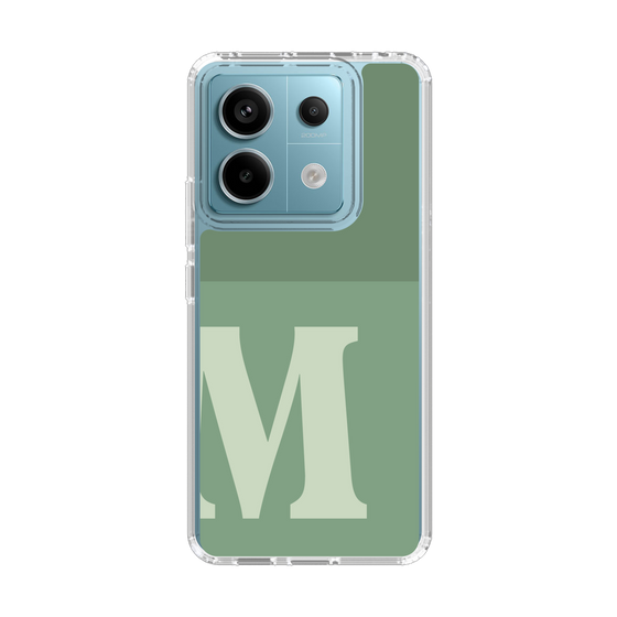 Slim Protection Case［ Original - initial two tone - M green ］