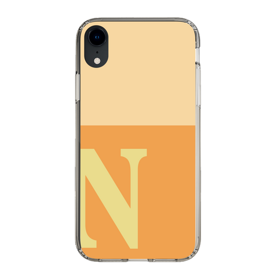 Slim Protection Case［ Original - initial two tone - N orange ］