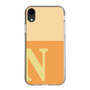 Slim Protection Case［ Original - initial two tone - N orange ］