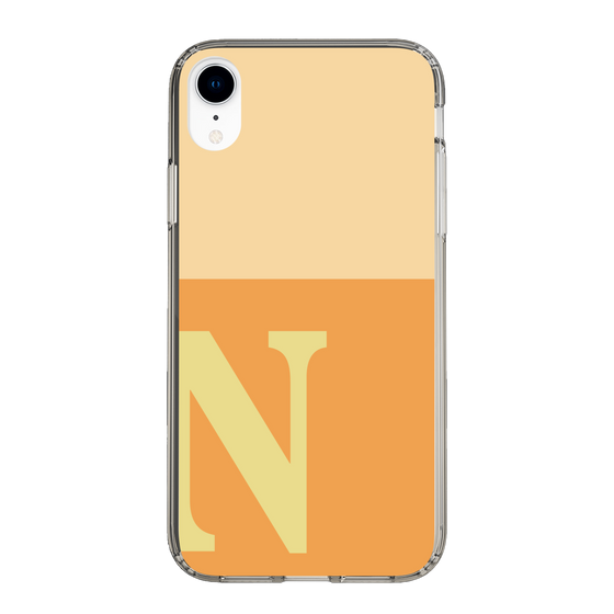 Slim Protection Case［ Original - initial two tone - N orange ］