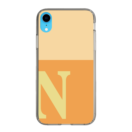 Slim Protection Case［ Original - initial two tone - N orange ］