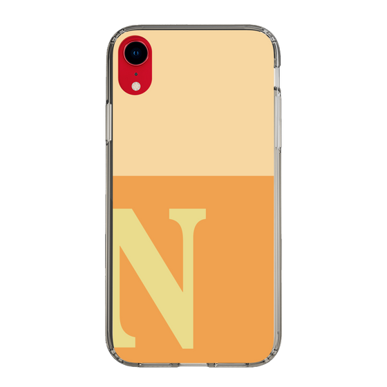 Slim Protection Case［ Original - initial two tone - N orange ］