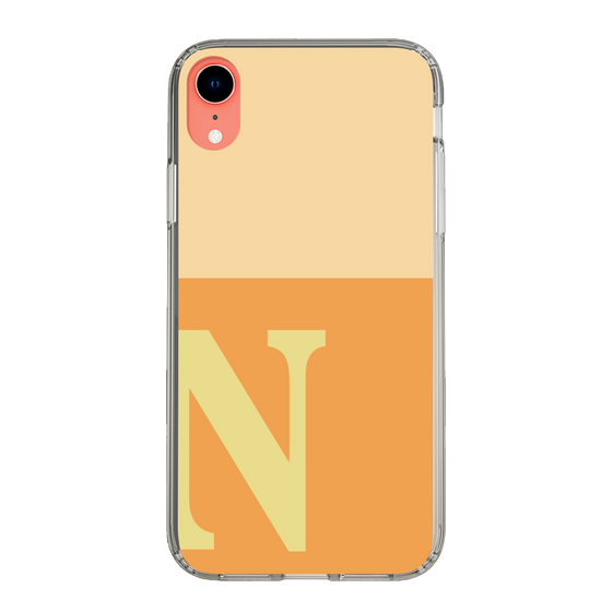 Slim Protection Case［ Original - initial two tone - N orange ］