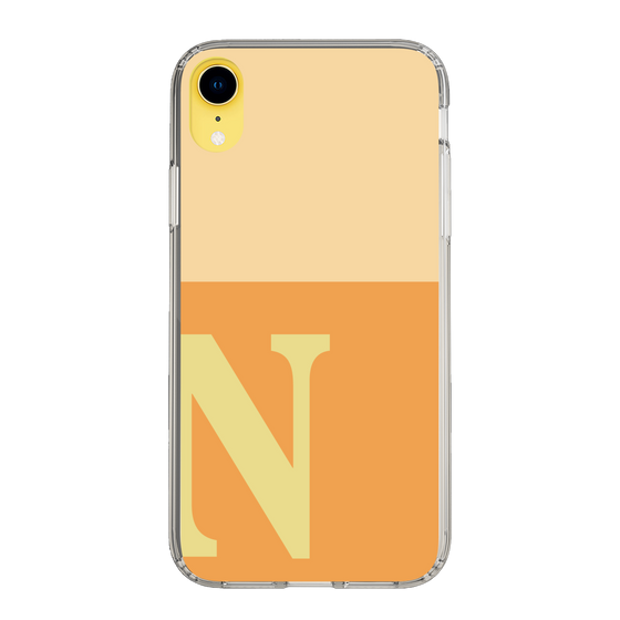 Slim Protection Case［ Original - initial two tone - N orange ］
