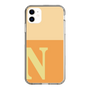 Slim Protection Case［ Original - initial two tone - N orange ］