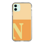 Slim Protection Case［ Original - initial two tone - N orange ］