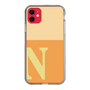 Slim Protection Case［ Original - initial two tone - N orange ］
