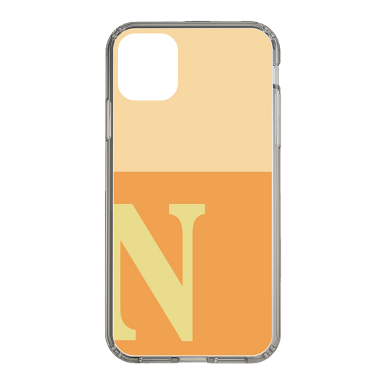 Slim Protection Case［ Original - initial two tone - N orange ］