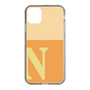Slim Protection Case［ Original - initial two tone - N orange ］