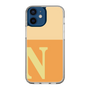 Slim Protection Case［ Original - initial two tone - N orange ］