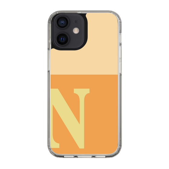 Slim Protection Case［ Original - initial two tone - N orange ］