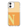 Slim Protection Case［ Original - initial two tone - N orange ］
