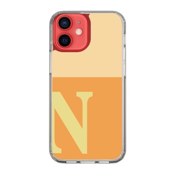 Slim Protection Case［ Original - initial two tone - N orange ］