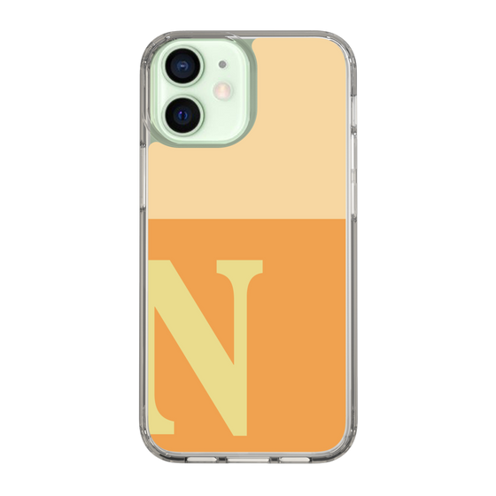 Slim Protection Case［ Original - initial two tone - N orange ］