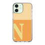 Slim Protection Case［ Original - initial two tone - N orange ］