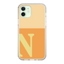 Slim Protection Case［ Original - initial two tone - N orange ］