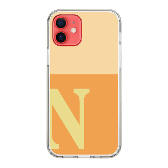 Slim Protection Case［ Original - initial two tone - N orange ］