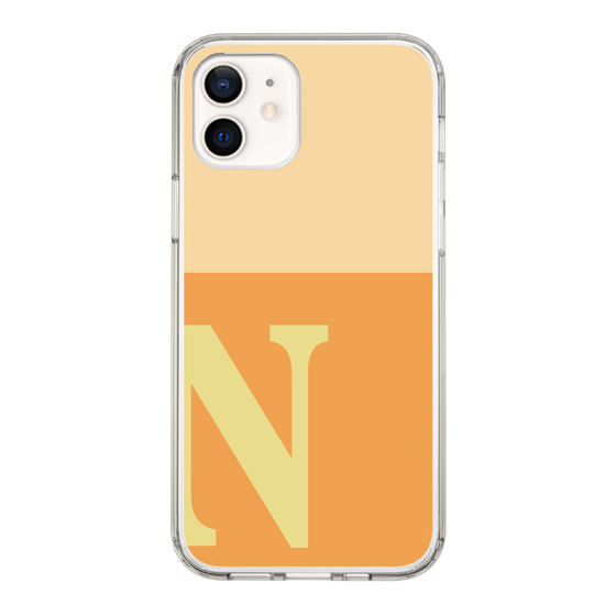 Slim Protection Case［ Original - initial two tone - N orange ］